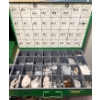Image 2 : 4 DRAWER METAL PARTS CABINET W/ CONTENTS
