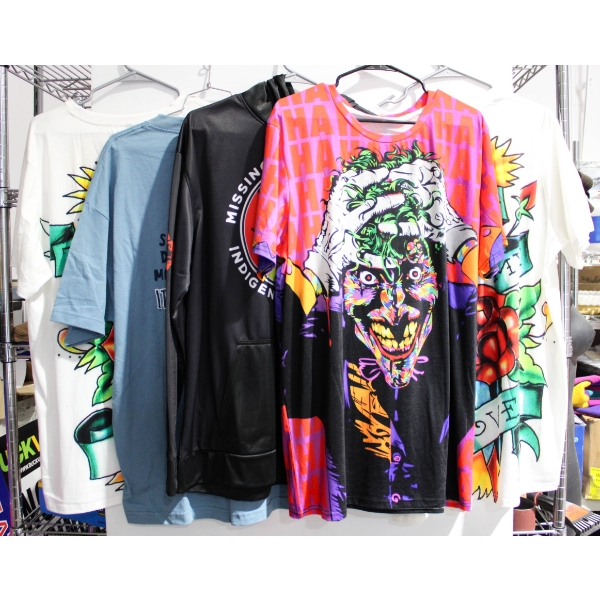 5 MEN'S ASST. T-SHIRTS - SIZE XL