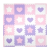 Image 1 : TADPOLES HEARTS & STARS PLAYMATS -  SOFT EVA FOAM