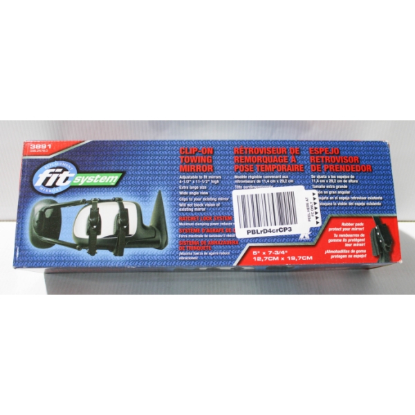 CLIP-ON UNIVERSAL TOWING MIRRORS