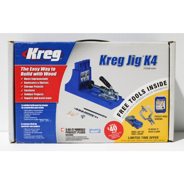 NEW / SEALED KREG JIG K4 KIT