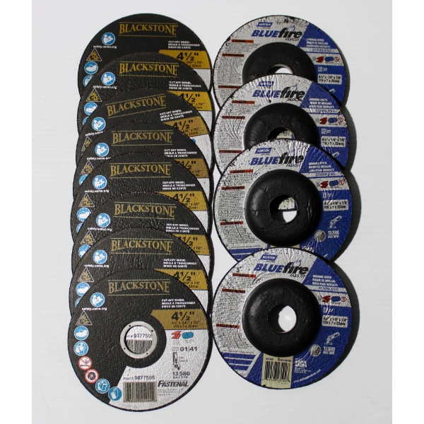 12 X 4 1/2" GRINDING & CUT-OFF WHEELS  