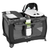 PAMO BABE PORTABLE PLAYPEN W/ CRIB MATTRESS