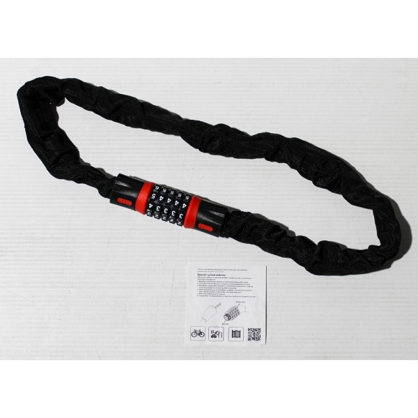 NEW BIKE CHAIN W/ RESETABLE COMBINATION LOCK 