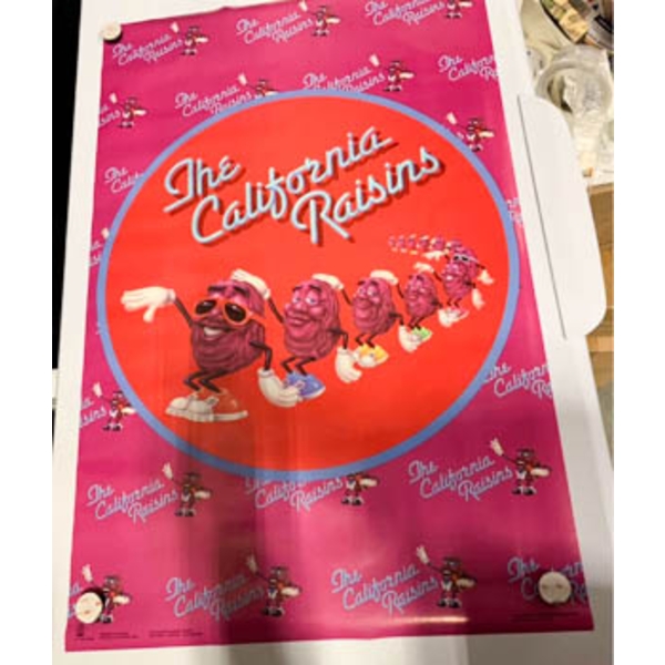 THE CALIFORNIA RAISINS WALL POSTER