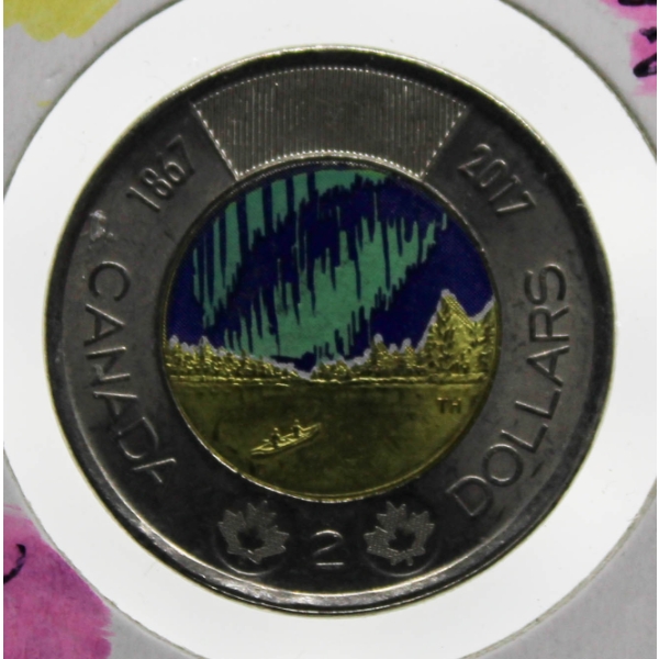1867-1917 GLOW IN THE DARK $2 COIN