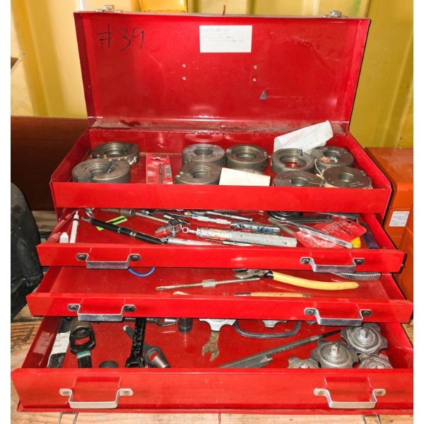 TOOL BOX WITH CONTENTS