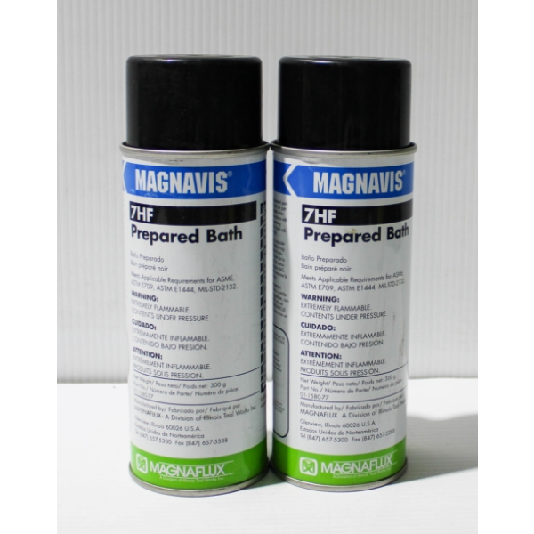 2 X 300G MAGNAVIS 7HF PREPARED BATH - MAGNAFLUX