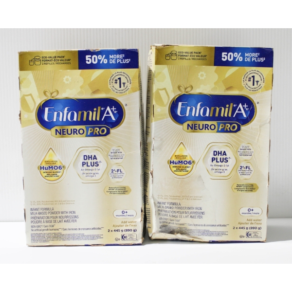 2 BXS X 890G ENFAMIL A+ NEURO PRO INFANT FORMULA 