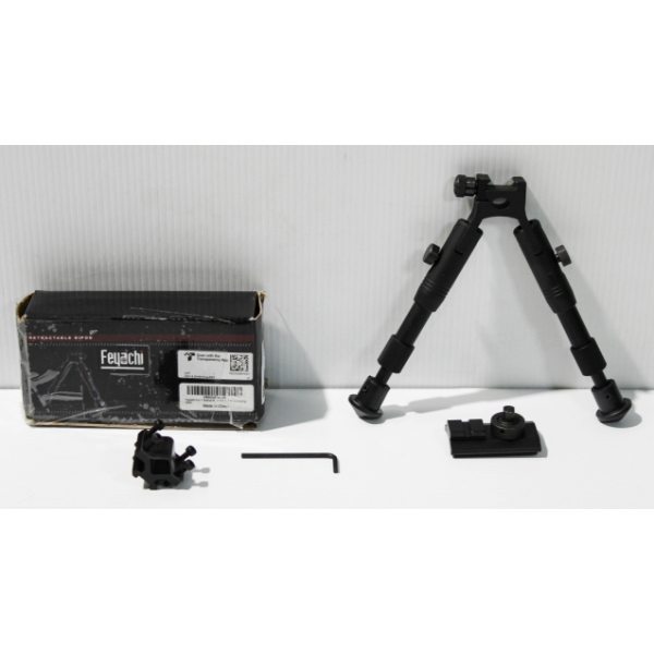 FEYACHI RETRACTABLE FIREARM BIPOD 6.5" TO 7" 