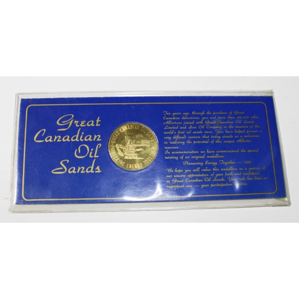 GREAT CANADIAN OIL SAND MEDALLION