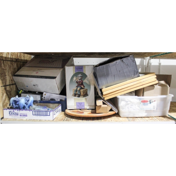 SHELF OF MISCELLANEOUS GENERAL GOODS