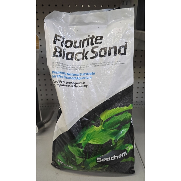7KG FLOURITE BLACK SAND NATURAL SUBSTRATE