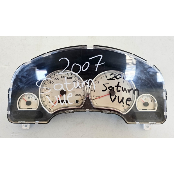 SALVAGE DASHBOARD FOR 2007 SATURN VUE