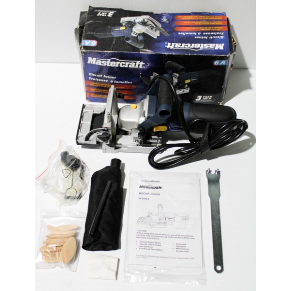 MASTERCRAFT MODEL 54-8106-4 BISCUIT JOINER