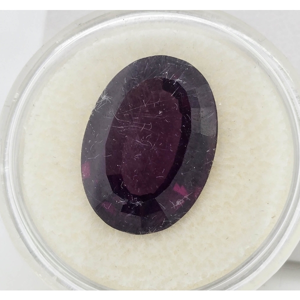 SYNTHETIC ALEXANDRITE GEMSTONE - 18MM X 13MM