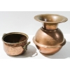 Image 1 : UNION PACIFIC R.R SPITTOON & COPPER HANDLE POT