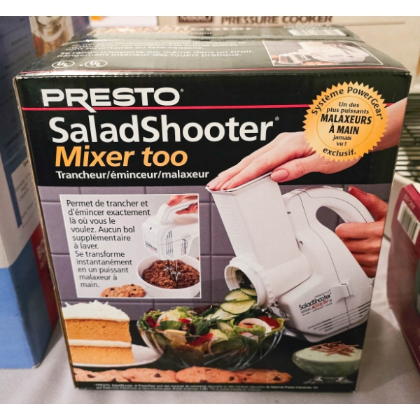 PRESTO SALAD SHOOTER & MIXER