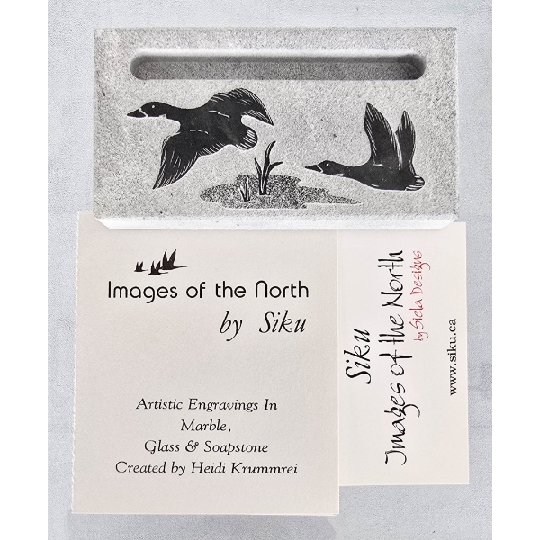 IMAGES OF THE NORTH BUSINESS CARD HOLDER