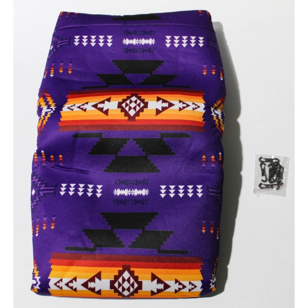 2 NEW NU TRENDZ SOUTHWEST DESIGN FRONT CAR SEAT COVERS