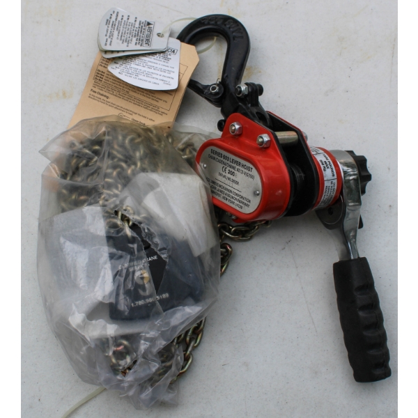 NEW COLUMBUS MCKINNON SER. 603 LEVER HOIST