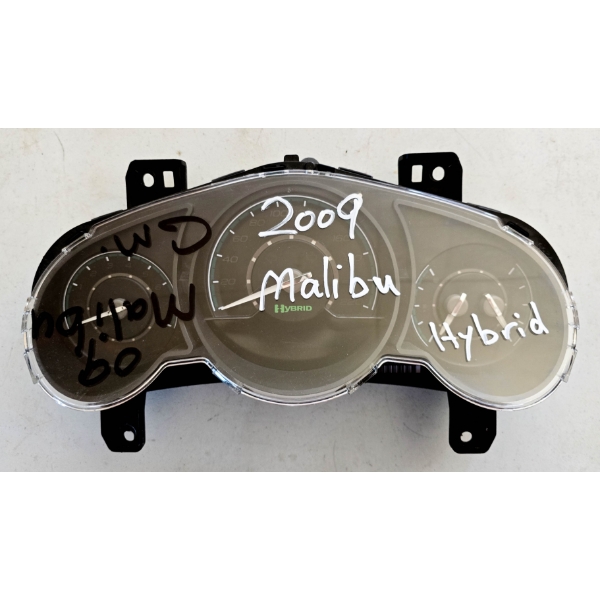 SALVAGE DASHBOARD FOR 2009 MALIBU HYBRID