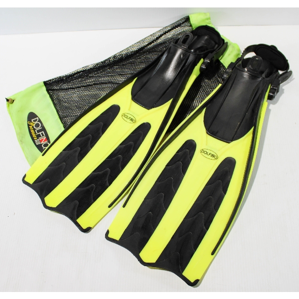 DOLFINO PREMIER DIVING FLIPPERS SIZE 4 1/2 - 8 1/2