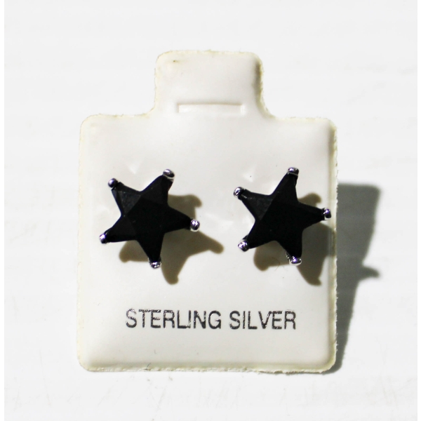 STERLING SILVER PIERCED EARRINGS