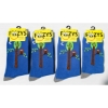Image 1 : 4PR NEW UNISEX FOOZYS SOCKS - OWL - BLUE