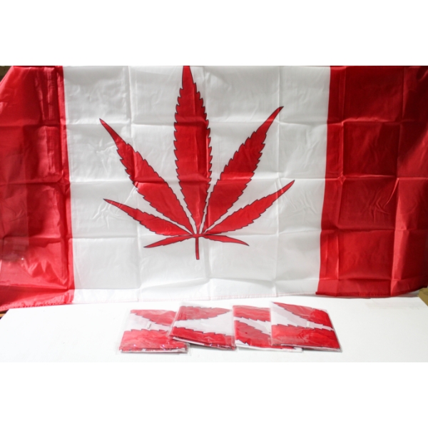 5 NEW HERB FLAGS - SIZE 60" X 34"
