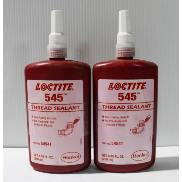 2 X 250ML LOCTITE 545 THREAD SEALANT