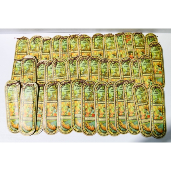 40 X 20 SONG OF INDIA TEMPLE INCENSE STICKS