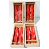 Image 1 : 8 X 10" NEW SPIRAL CANDLES - RED