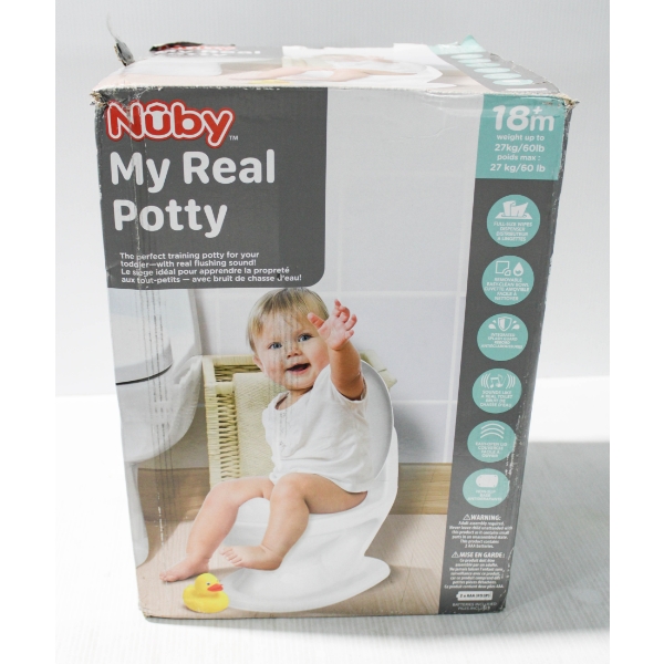 NUBY MY REAL POTTY CHILDRENS TRAINING POTTY