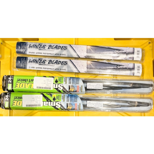 4 WINDSHIELD WIPERS