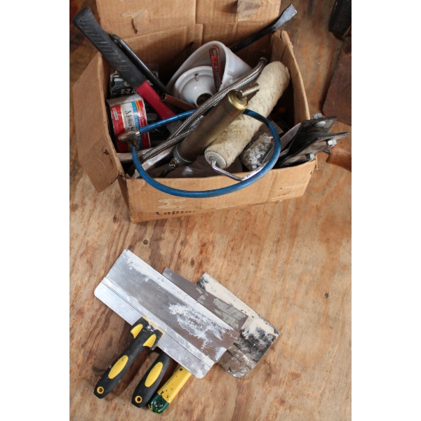 ASST. TOOLS / DRYWALL & SHOP SUPPLIES