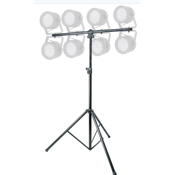 9 FT DURAMEX TRIPOD LIGHT STAND - BLK