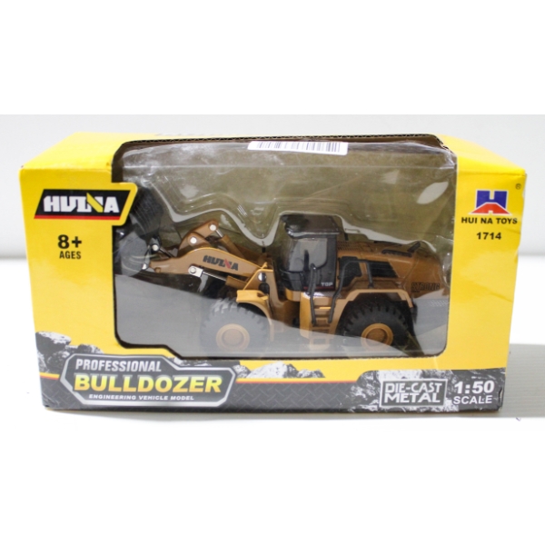 NEW DIE-CAST BULLDOZER TOY - 1:50 SCALE 