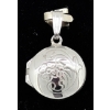 Image 1 : .925 SILVER DECORATIVE LOCKET PENDANT