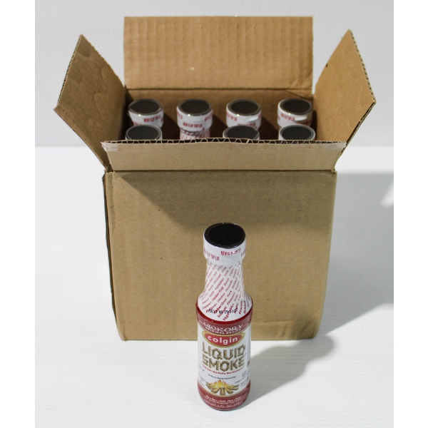 BOX OF 12 HICKORY LIQUID SMOKE
