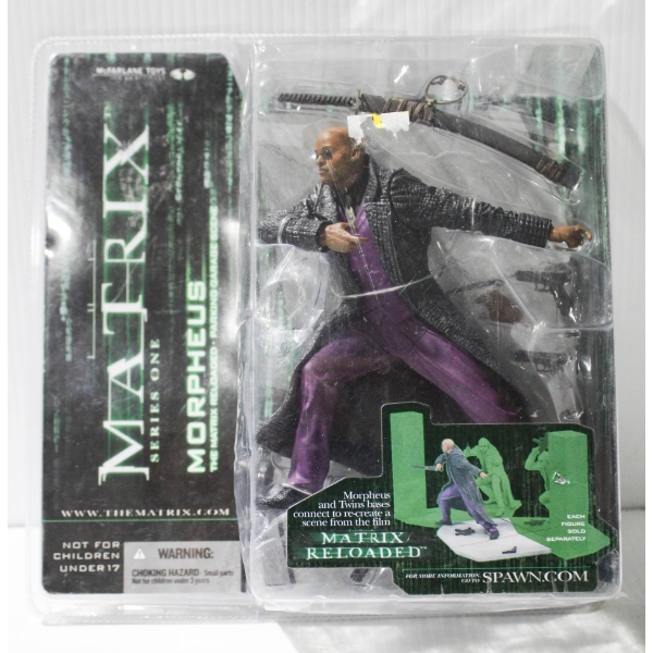 NEW MORPHEUS MATRIX SER. 2 ACTION FIGURE