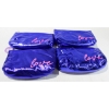 Image 1 : SET OF 4 NEW PURPLE COSMETIC BAGS