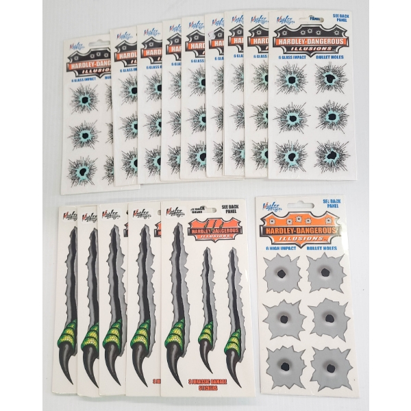 15 HARDLEY-DANGEROUS ILLUSIONS DECALS