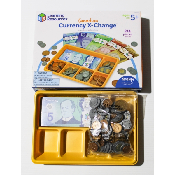 CANADIAN CURRENCY X-CHANGE LEARNING RESOURCES TOY
