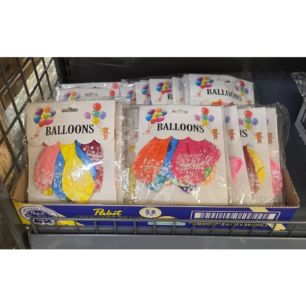 ASSORT. PARTY BALLOONS