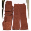 Image 1 : 5 WOMEN'S BROWN CORDUROY PANTS - SIZE 14