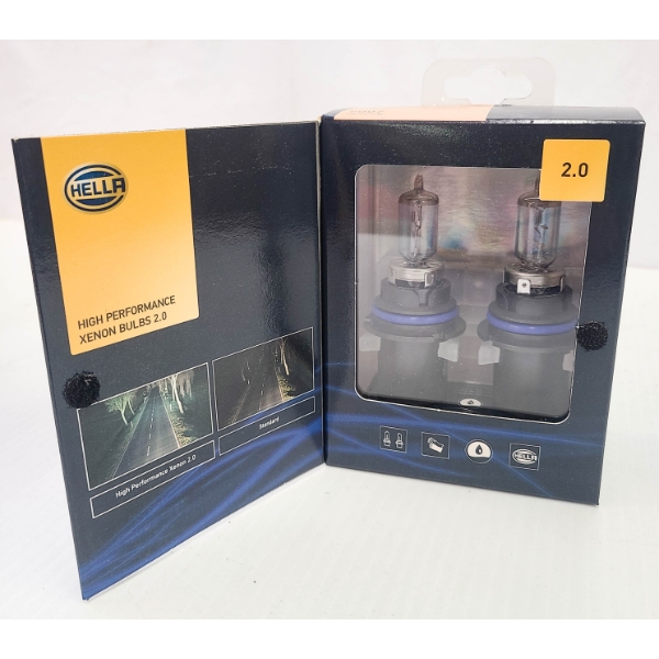 HELLA 9007 XENON HEADLIGHTS BULB 2.0 SET - 12V 65/55W
