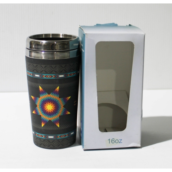 NU TRENDZ 16OZ TRAVEL MUG - DISHWASHER SAFE