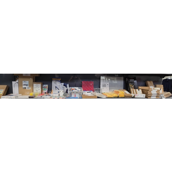 LARGE LOT OF ASSORT. OFFICE SUPPLIES