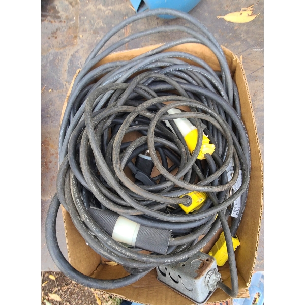 ASST EXTENSION CORDS & BOOSTER CABLES